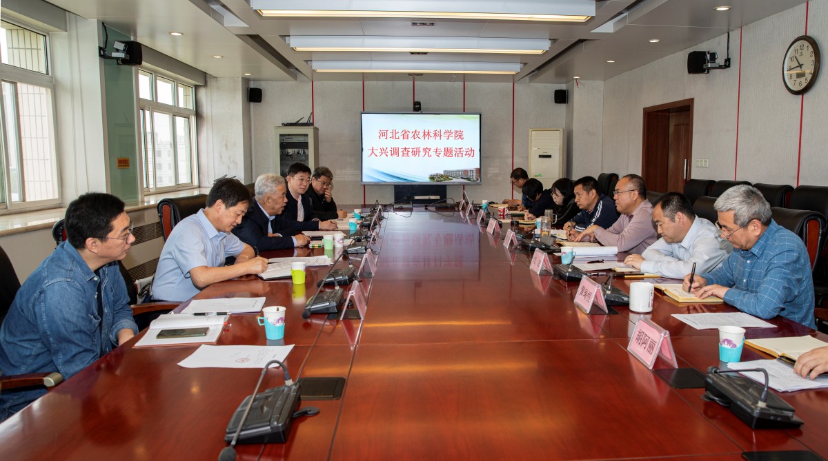 张建军副院长到我所进行专题调查研究